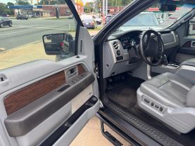 2013 FORD F150 SUPER CAB PICKUP V8, FLEX FUEL, 5.0 LITER LARIAT PICKUP 4D 6 1/2 FT