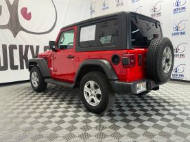 2018 JEEP WRANGLER SUV V6, VVT, 3.6 LITER ALL NEW SPORT S SPORT UTILITY 2D