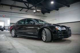 2015 AUDI A8 SEDAN V6, SUPERCHARGED, 3.0 LITER L 3.0T SEDAN 4D