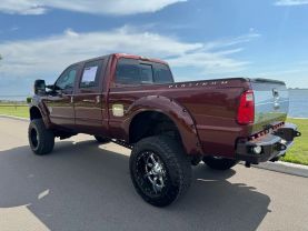 2015 FORD F350 SUPER DUTY CREW CAB PICKUP V8, TURBO DIESEL, 6.7L PLATINUM PICKUP 4D 6 3/4 FT