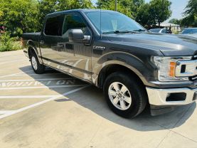 2018 FORD F150 SUPERCREW CAB PICKUP V6, FLEX FUEL, 3.3 LITER XLT PICKUP 4D 5 1/2 FT