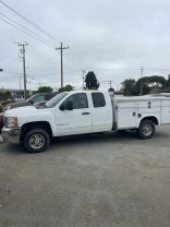 2008 CHEVROLET SILVERADO 2500 HD EXTENDED CAB PICKUP V8, 6.6L TURBO DSL LT PICKUP 4D 8 FT