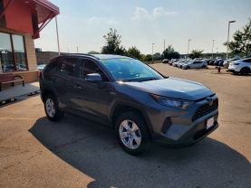 2021 TOYOTA RAV4 HYBRID SUV 4-CYL, HYBRID, 2.5 LITER LE SPORT UTILITY 4D