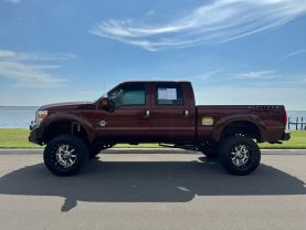 2015 FORD F350 SUPER DUTY CREW CAB PICKUP V8, TURBO DIESEL, 6.7L PLATINUM PICKUP 4D 6 3/4 FT