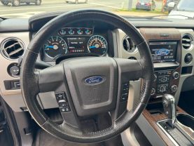 2013 FORD F150 SUPER CAB PICKUP V8, FLEX FUEL, 5.0 LITER LARIAT PICKUP 4D 6 1/2 FT