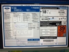 2016 FORD F150 SUPERCREW CAB PICKUP V6, ECOBOOST, TT, 3.5L XLT PICKUP 4D 6 1/2 FT