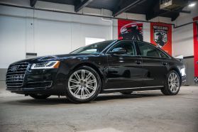2015 AUDI A8 SEDAN V6, SUPERCHARGED, 3.0 LITER L 3.0T SEDAN 4D