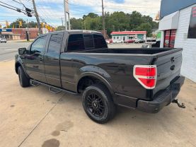 2013 FORD F150 SUPER CAB PICKUP V8, FLEX FUEL, 5.0 LITER LARIAT PICKUP 4D 6 1/2 FT
