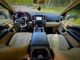 2017 FORD F150 SUPERCREW CAB PICKUP V6, ECOBOOST, 2.7T LARIAT PICKUP 4D 5 1/2 FT
