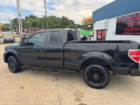 2013 FORD F150 SUPER CAB PICKUP V8, FLEX FUEL, 5.0 LITER LARIAT PICKUP 4D 6 1/2 FT