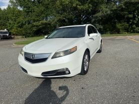 2013 ACURA TL SEDAN WHITE AUTOMATIC - Auto Solutions of Greensboro LLC, NC, 36.05701, -79.84368