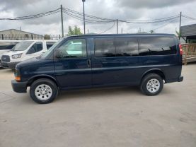 2014 CHEVROLET EXPRESS 1500 PASSENGER PASSENGER V8, FLEX FUEL, 5.3 LITER LS VAN 3D at Motors On Wheels - used car dealership in Houston, Texas.
