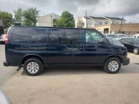 2014 CHEVROLET EXPRESS 1500 PASSENGER PASSENGER V8, FLEX FUEL, 5.3 LITER LS VAN 3D at Motors On Wheels - used car dealership in Houston, Texas.