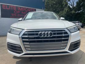 2018 AUDI Q5 SUV 4-CYL, TURBO, 2.0 LITER PREMIUM W/TECHNOLOGY VALUE PKG SPORT UTILITY 4D
