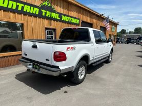 2002 FORD F150 SUPERCREW CAB PICKUP V8, 5.4 LITER SHORT BED 4D