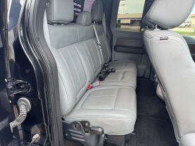 2013 FORD F150 SUPER CAB PICKUP V8, FLEX FUEL, 5.0 LITER LARIAT PICKUP 4D 6 1/2 FT