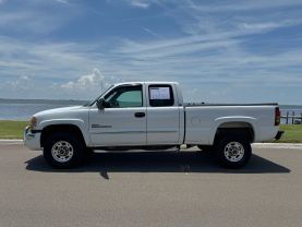 2003 GMC SIERRA 2500 HD EXTENDED CAB PICKUP V8, TURBO DIESEL, 6.6L SLE PICKUP 4D 6 1/2 FT