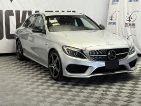 2016 MERCEDES-BENZ C-CLASS SEDAN V6, TWIN TURBO, 3.0 LITER C 450 AMG 4MATIC SEDAN 4D
