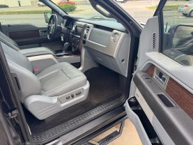 2013 FORD F150 SUPER CAB PICKUP V8, FLEX FUEL, 5.0 LITER LARIAT PICKUP 4D 6 1/2 FT
