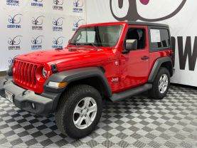 2018 JEEP WRANGLER SUV V6, VVT, 3.6 LITER ALL NEW SPORT S SPORT UTILITY 2D