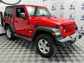2018 JEEP WRANGLER SUV V6, VVT, 3.6 LITER ALL NEW SPORT S SPORT UTILITY 2D