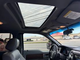 2013 FORD F150 SUPER CAB PICKUP V8, FLEX FUEL, 5.0 LITER LARIAT PICKUP 4D 6 1/2 FT