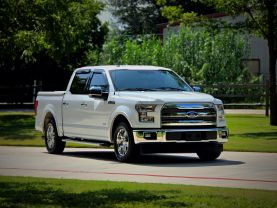 2017 FORD F150 SUPERCREW CAB PICKUP V6, ECOBOOST, 2.7T LARIAT PICKUP 4D 5 1/2 FT