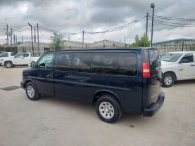 2014 CHEVROLET EXPRESS 1500 PASSENGER PASSENGER V8, FLEX FUEL, 5.3 LITER LS VAN 3D at Motors On Wheels - used car dealership in Houston, Texas.