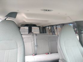 2014 CHEVROLET EXPRESS 1500 PASSENGER PASSENGER V8, FLEX FUEL, 5.3 LITER LS VAN 3D at Motors On Wheels - used car dealership in Houston, Texas.