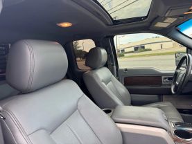 2013 FORD F150 SUPER CAB PICKUP V8, FLEX FUEL, 5.0 LITER LARIAT PICKUP 4D 6 1/2 FT
