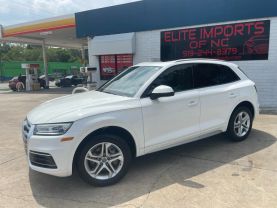 2018 AUDI Q5 SUV 4-CYL, TURBO, 2.0 LITER PREMIUM W/TECHNOLOGY VALUE PKG SPORT UTILITY 4D