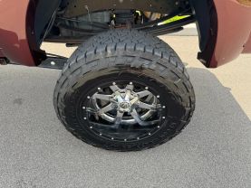 2015 FORD F350 SUPER DUTY CREW CAB PICKUP V8, TURBO DIESEL, 6.7L PLATINUM PICKUP 4D 6 3/4 FT