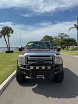 2015 FORD F350 SUPER DUTY CREW CAB PICKUP V8, TURBO DIESEL, 6.7L PLATINUM PICKUP 4D 6 3/4 FT