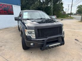 2013 FORD F150 SUPER CAB PICKUP V8, FLEX FUEL, 5.0 LITER LARIAT PICKUP 4D 6 1/2 FT