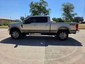 2018 FORD F250 SUPER DUTY CREW CAB PICKUP V8, TURBO DIESEL, 6.7L LARIAT PICKUP 4D 6 3/4 FT
