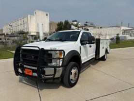 2017 FORD F550 SUPER DUTY SUPER CAB & CHASSIS CAB_CHASSIS V10, 6.8 LITER XLT 168" W.B. 4D