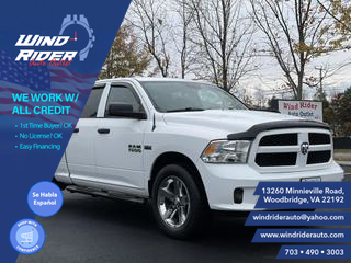 2017 RAM 1500 QUAD CAB EXPRESS PICKUP 4D 6 1/3 FT at Wind Rider Auto Outlet in Woodbridge, VA, 38.6581722,-77.2497049