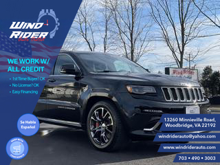 2015 JEEP GRAND CHEROKEE SRT SPORT UTILITY 4D at Wind Rider Auto Outlet in Woodbridge, VA, 38.6581722,-77.2497049