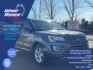 2016 FORD EXPLORER XLT SPORT UTILITY 4D at Wind Rider Auto Outlet in Woodbridge, VA, 38.6581722,-77.2497049