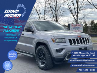 2015 JEEP GRAND CHEROKEE LIMITED SPORT UTILITY 4D at Wind Rider Auto Outlet in Woodbridge, VA, 38.6581722,-77.2497049