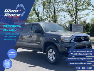 2015 TOYOTA TACOMA DOUBLE CAB PICKUP 4D 6 FT at Wind Rider Auto Outlet in Woodbridge, VA, 38.6581722,-77.2497049