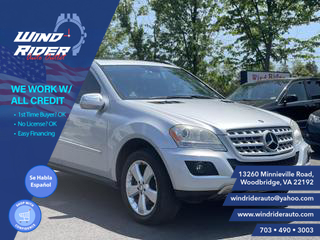 2010 MERCEDES-BENZ M-CLASS ML 350 4MATIC SPORT UTILITY 4D at Wind Rider Auto Outlet in Woodbridge, VA, 38.6581722,-77.2497049