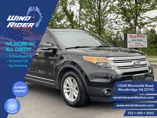 2012 FORD EXPLORER XLT SPORT UTILITY 4D at Wind Rider Auto Outlet in Woodbridge, VA, 38.6581722,-77.2497049