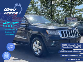 2012 JEEP GRAND CHEROKEE LIMITED SPORT UTILITY 4D at Wind Rider Auto Outlet in Woodbridge, VA, 38.6581722,-77.2497049