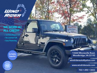 2016 JEEP WRANGLER UNLIMITED WILLYS WHEELER SPORT UTILITY 4D at Wind Rider Auto Outlet in Woodbridge, VA, 38.6581722,-77.2497049