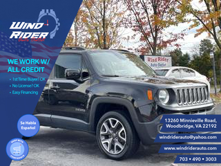 2017 JEEP RENEGADE LATITUDE SPORT UTILITY 4D at Wind Rider Auto Outlet in Woodbridge, VA, 38.6581722,-77.2497049