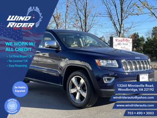 2014 JEEP GRAND CHEROKEE LIMITED SPORT UTILITY 4D at Wind Rider Auto Outlet in Woodbridge, VA, 38.6581722,-77.2497049