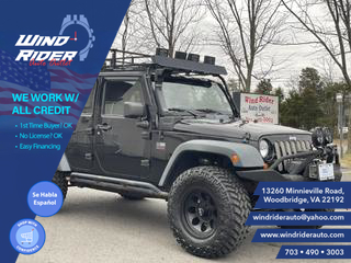 2010 JEEP WRANGLER UNLIMITED SPORT SUV 4D at Wind Rider Auto Outlet in Woodbridge, VA, 38.6581722,-77.2497049