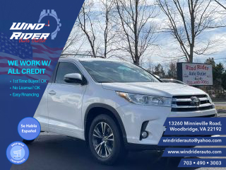2018 TOYOTA HIGHLANDER LE PLUS SPORT UTILITY 4D at Wind Rider Auto Outlet in Woodbridge, VA, 38.6581722,-77.2497049
