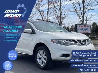2012 NISSAN MURANO SL SPORT UTILITY 4D at Wind Rider Auto Outlet in Woodbridge, VA, 38.6581722,-77.2497049